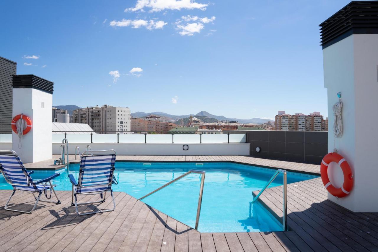 Central Premium Pool Terrace New Málaga Exteriör bild
