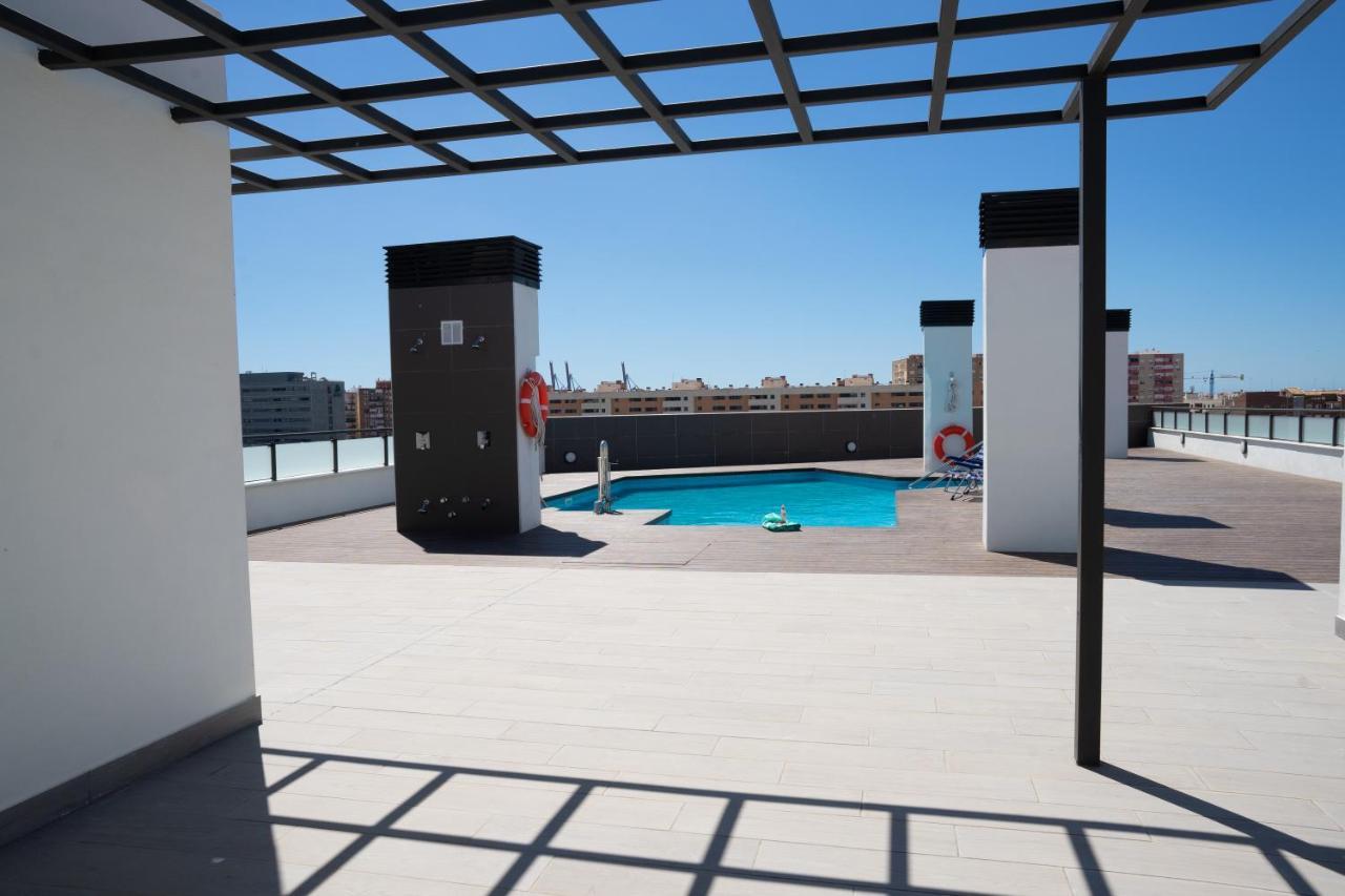 Central Premium Pool Terrace New Málaga Exteriör bild